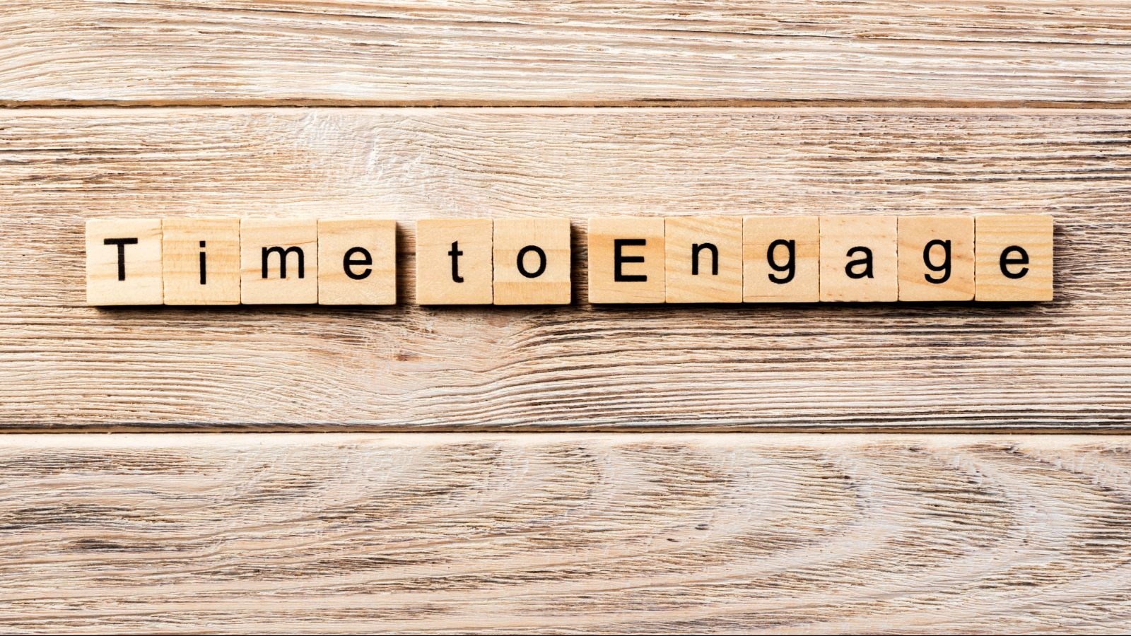 time to engage scrabble tiles